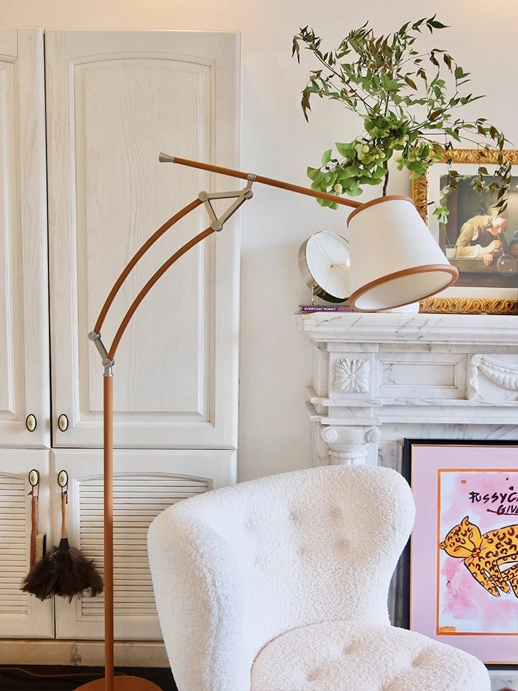LA002 - Modern Nordic ins Simple H Floor Lamp Adjustable Living Room Sofa Study Bedside Standing Lamp Creative Table Lamp