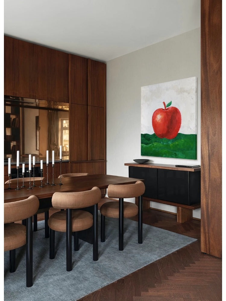AH137 - New York Inspirational Hand-Painted Oil "Peaceful Fruit" Wall Art