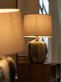 LA030 - Italian G@cciDécor Entrance Lamp Table Lamp Soft Light Linen Lampshade Bedside Lamp